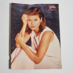 Tiffani-Amber Thiessen Boyz II Men Double Sided Pinup Clipping Vintage 8x10